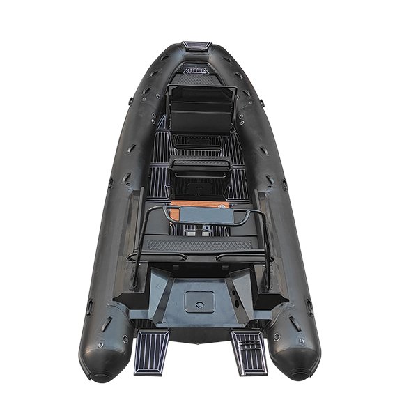 6.4m Aluminum Rib Boat Rib 640 Luxury Fishing Boat for Sale Inflatable Boat 1.2T Hypalon High Speed